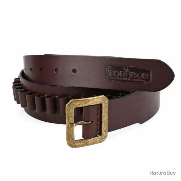 Tourbon Ceinture A Munitions Calibre .44/38 SPL/.357 - LIVRAISON GRATUITE !!