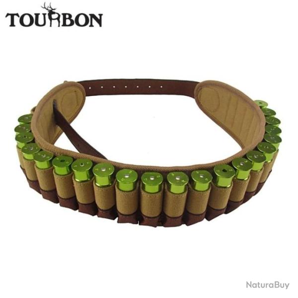 Tourbon Ceinture A Munitions Calibre 12GA - LIVRAISON GRATUITE !!