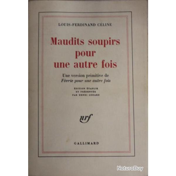 Livre Maudits soupirs pour une autre fois de L.-F Cline