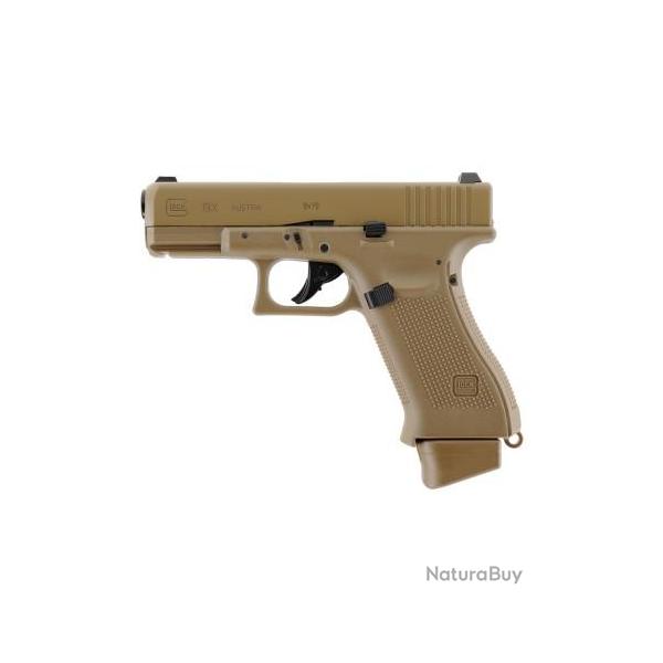 OP AIR - Pistolet Co� Glock 19x TAN - Cal. 6 mm BB's