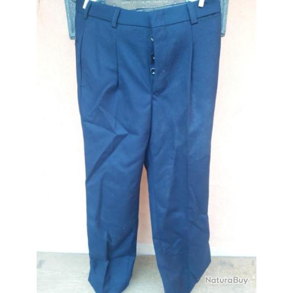 PANTALON BLEU-MARINE DE SORTIE NVA,MODELE 2
