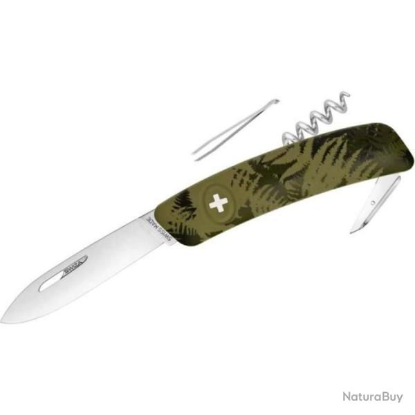 Couteau SWIZA Camo Farn Khaki 17cm