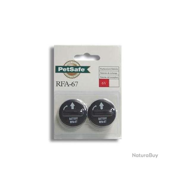 PetSafe lot de 2 Piles RFA 67D-11