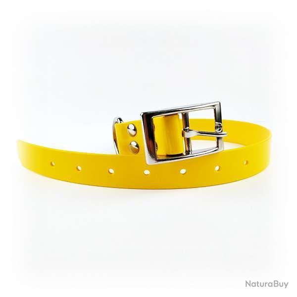 Garmin SportDog Dogtra sangle de rechange Biothane� 2,5 x 60 cm colliers jaune oeuf