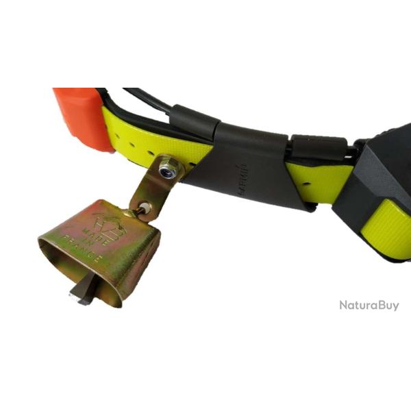 H�l�ne Braud cloche sp�ciale pour collier de rep�rage m�tal zingu� 60 mm