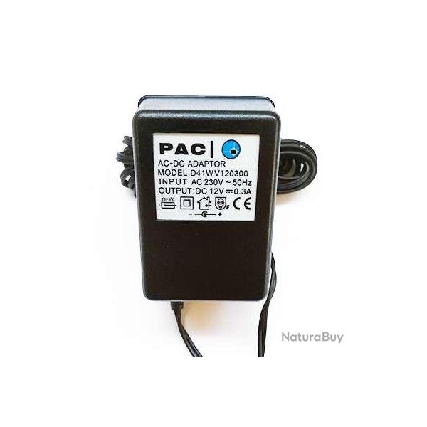Pacdog adaptateur secteur prise jack pour chargeur double EXC1-2-3-5