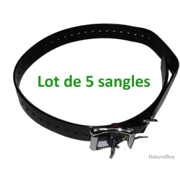 SportDog lot de 5 ou10 sangles origine pour TEK 2.0 noires 5