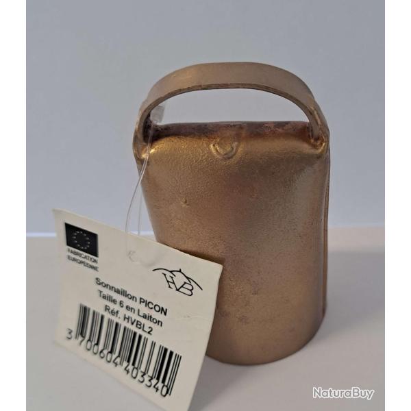 Cloches sonnaillon en laiton PICON 60mm