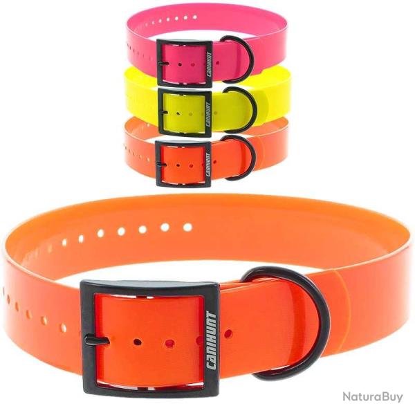 Canihunt sangle collier 3,8 x 70 cm XtremePolyur�thane rose