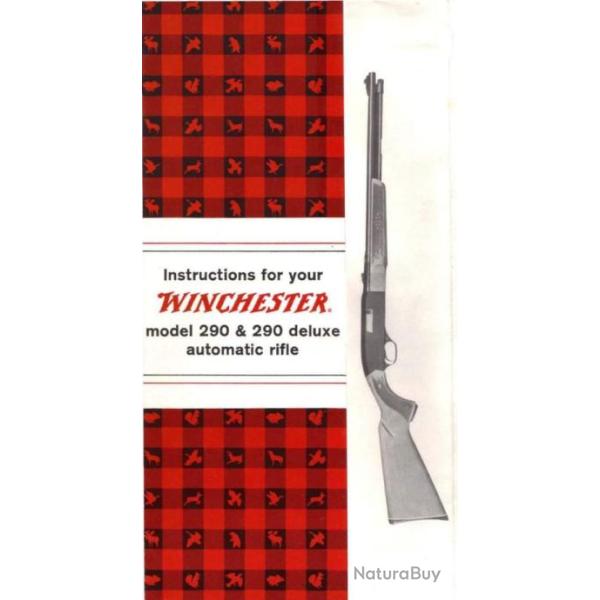 noticecarabine WINCHESTER 290 (envoi par mail) - VENDU PAR JEPERCUTE (m1889)