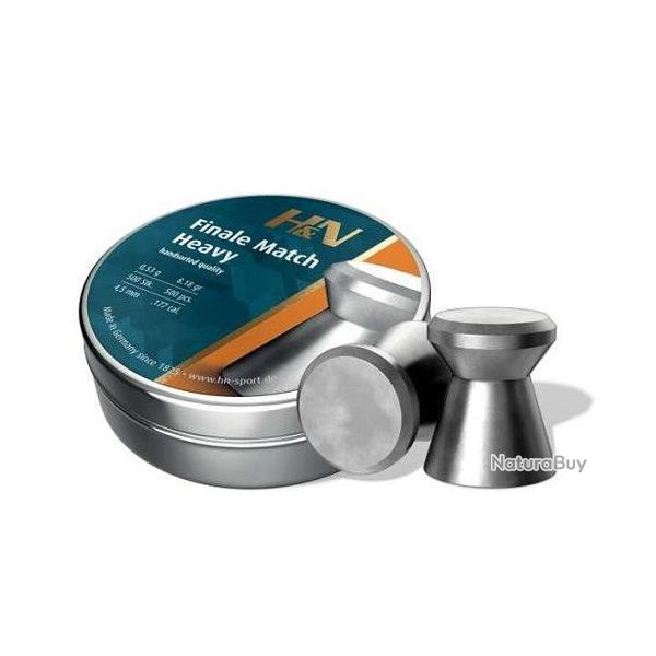 Balles H&N Sport Finale Match Carabine Heavy - 4.50