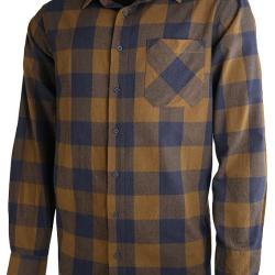 Chemise Somlys &agrave; carreaux 100 coton Vert