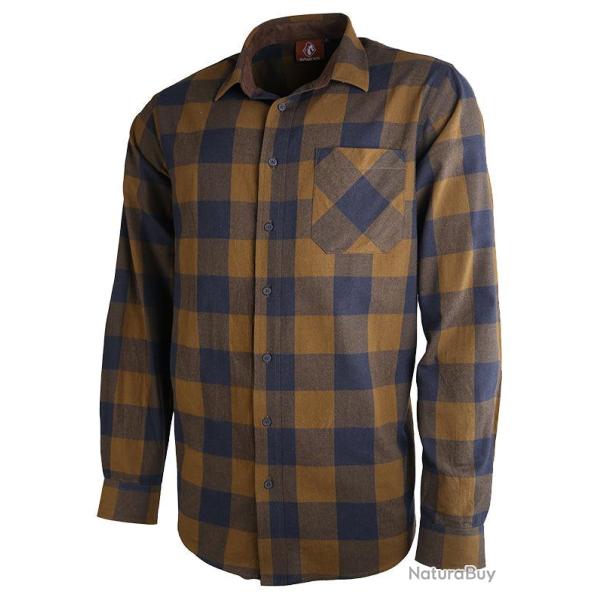 Chemise Somlys � carreaux 100 coton Vert