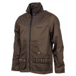 Veste ouverture Treeland bicolore Marron marron fonc&eacute;