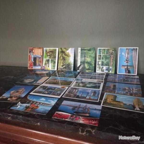 LOT DE 19 CARTES POSTALES EN TRES BON ETAT  / NEUVES