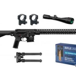 Pack TLD carabine Schmeisser SP15 222REM