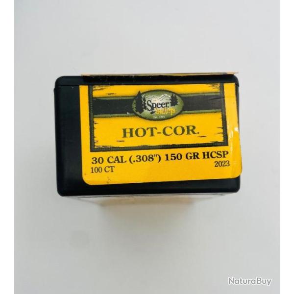 Ogives Speer 30 HCSP .308" - 150gr / 100 n�2023