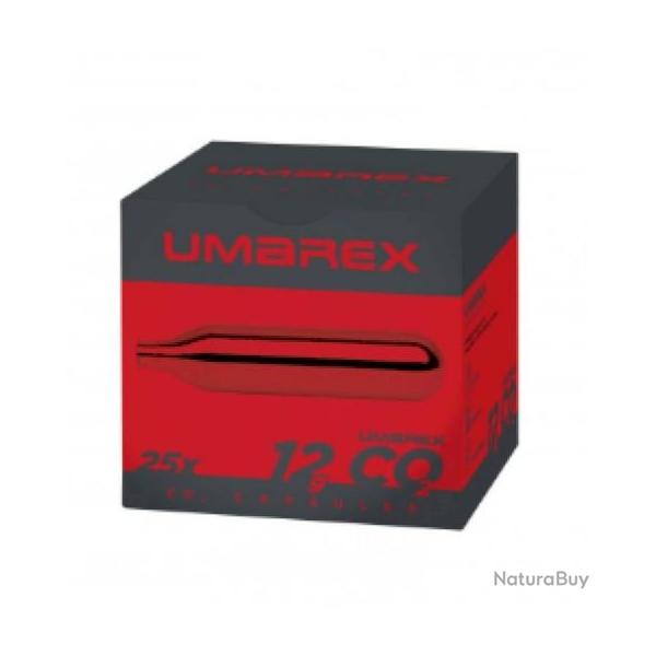 Cartouche sparclette de co2 UMAREX 12g recharge gaz par 25