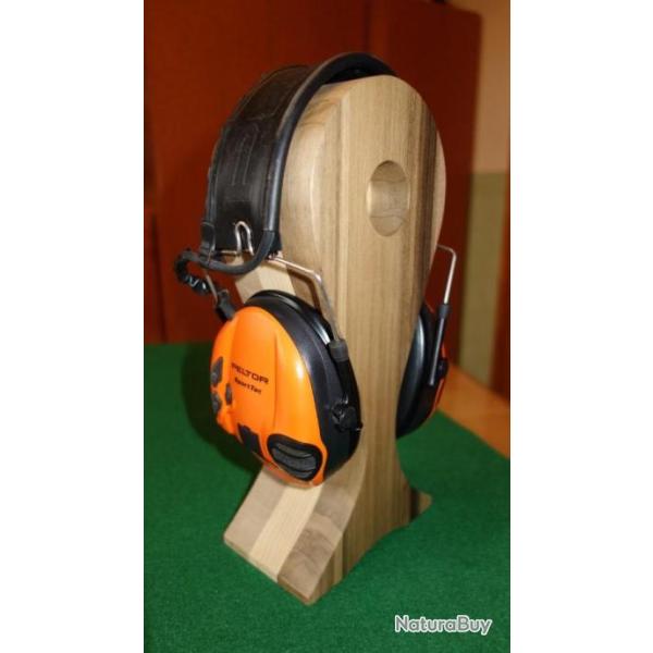 Support pour casque de protection ou audio