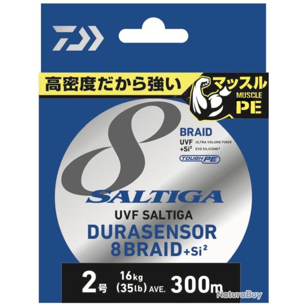 Tresse Daiwa Saltiga 8 Braid Dura Multicolore 400m 0,47mm Multicolore 45,3kg 400m