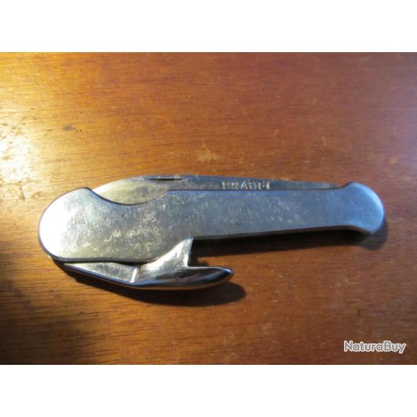 Canif Pradel manche inox 1960