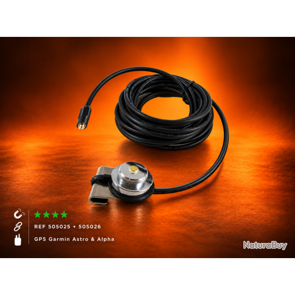 Support d'antenne Black Edition pour 4X4