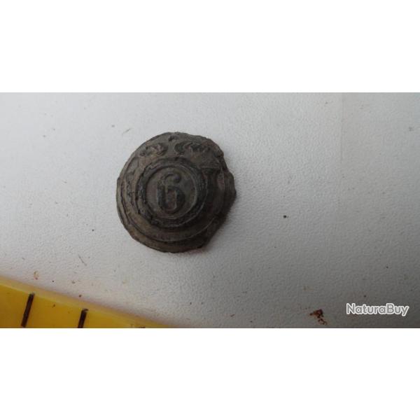Bouton 6 eme R�giment