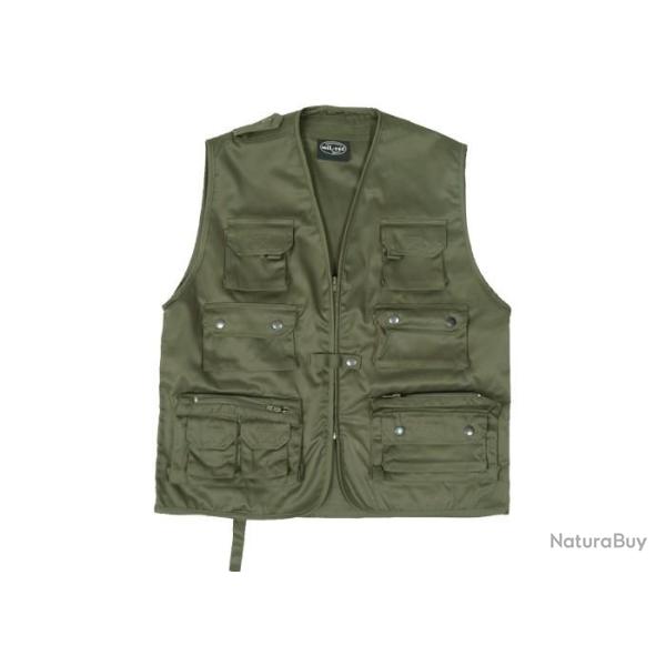 Gilet multipoches olive - Mil-Tec