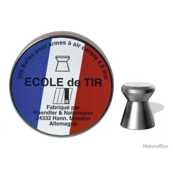 Plombs H&N Ecole de Tir cal.4.5 par 500