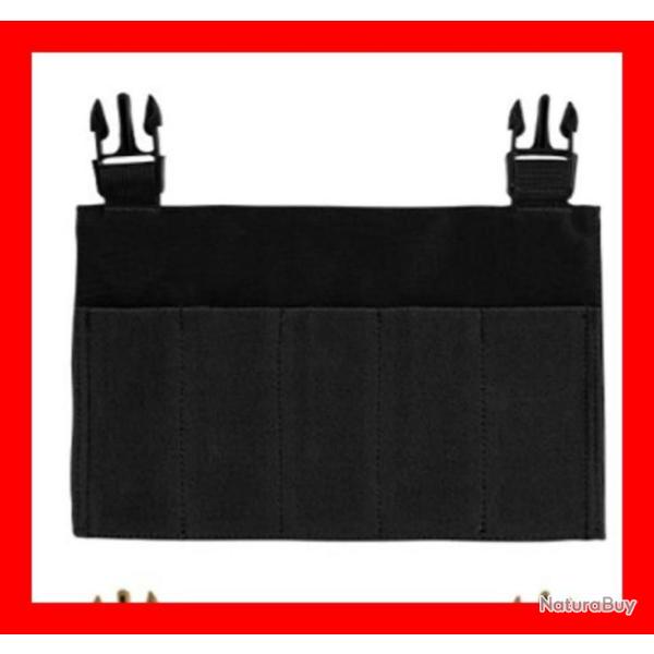 PANEL VX BUCKLE-UP PISTOL MAG - 5 COMPARTIMENTS NOIR