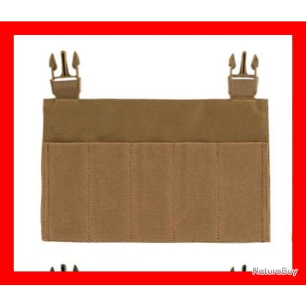 PANEL VX BUCKLE-UP PISTOL MAG - 5 COMPARTIMENTS COYOTTE