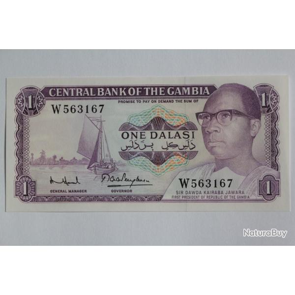 Billet 1 Dalasi Gambie 1971-1987 neuf