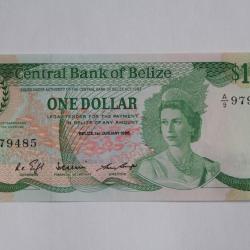 Billet 1 Dollar Belize 1986 pr. neuf