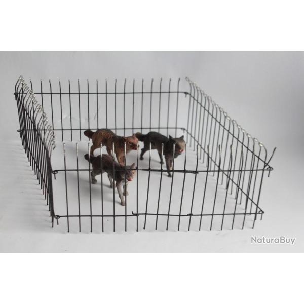 Loup Zoo Elastolin Hausser composition Jouet