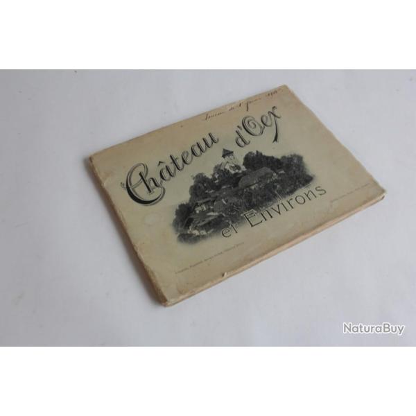 Livre souvenir Chteau d'Oex et ses environs