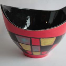 Coupe c&eacute;ramique damier Elchinger