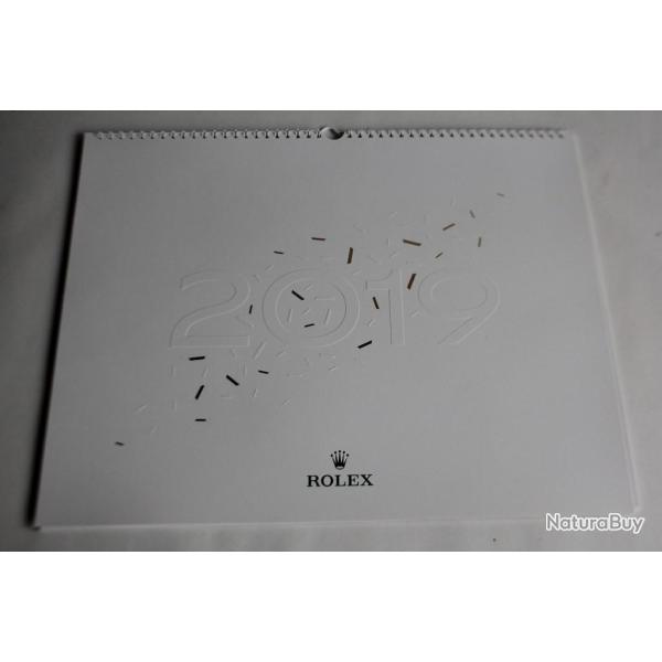 ROLEX Calendrier 2019