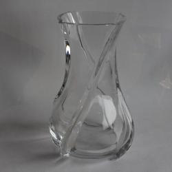 BACCARAT Vase cristal Serpentin 25,5 cm
