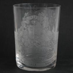 Verre souvenir Exposition nationale Gen&egrave;ve