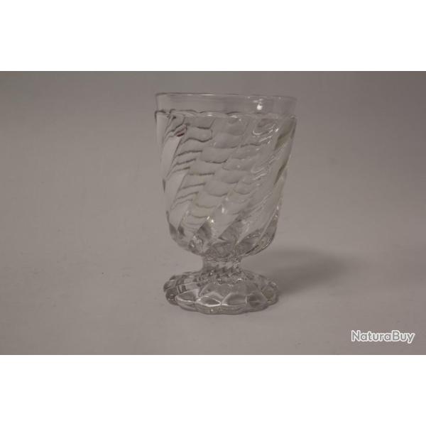 BACCARAT Verre cristal bambou tors