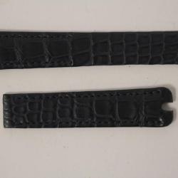 BERTOLUCCI Bracelet montre croco bleu marine 19 mm