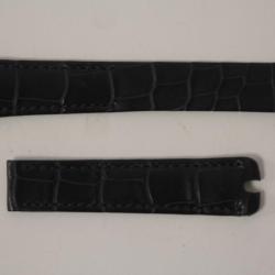 BERTOLUCCI Bracelet montre croco bleu marine 19 mm