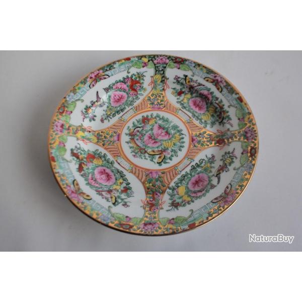 Assiette porcelaine Chine vintage