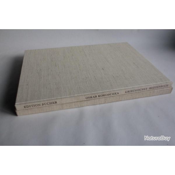 Livre O. Kokoschka Griechisches Skizzenbuch 1970