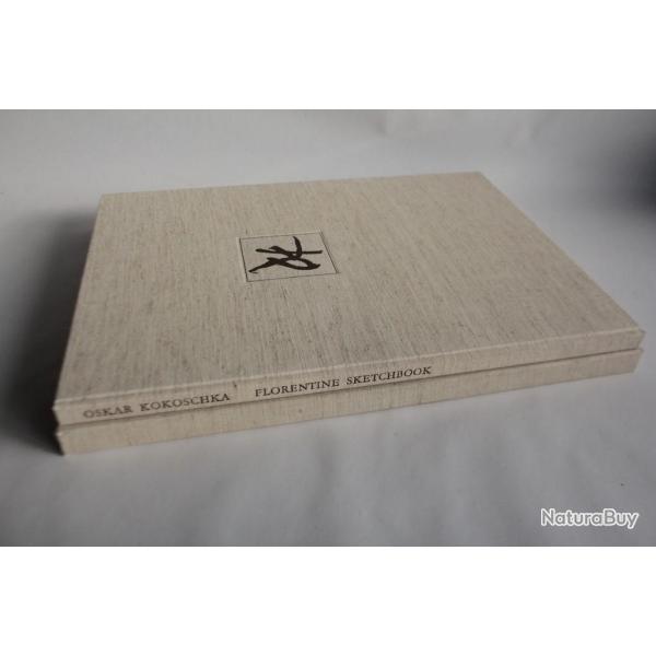 Livre O. Kokoschka Florentine Sketchbook ed luxe 1972