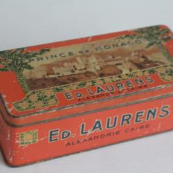 Boîte à Cigarettes tôle Ed. Laurens Prince de Monaco
