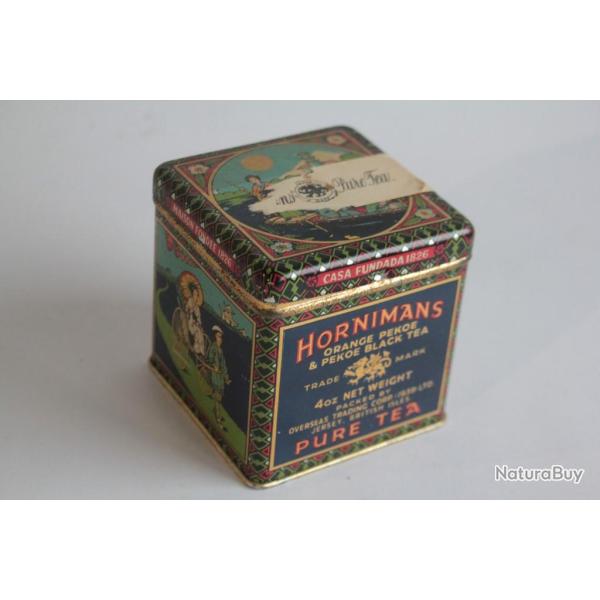 Bo�te � th� t�le lithographi�e Horniman's Pure Tea