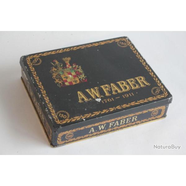 Bo�te stylo t�le lithographi�e A. W. Faber 1761-1911 Russie 150 ans