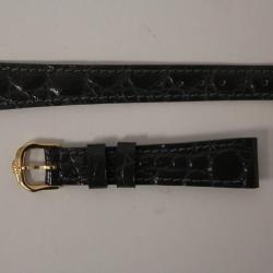 RAYMOND WEIL Bracelet pour montre croco gris 14 mm