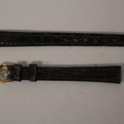 RAYMOND WEIL Bracelet pour montre croco gris 11 mm